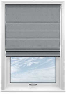 Carina, Ash - Twist&Fit Roman Blind